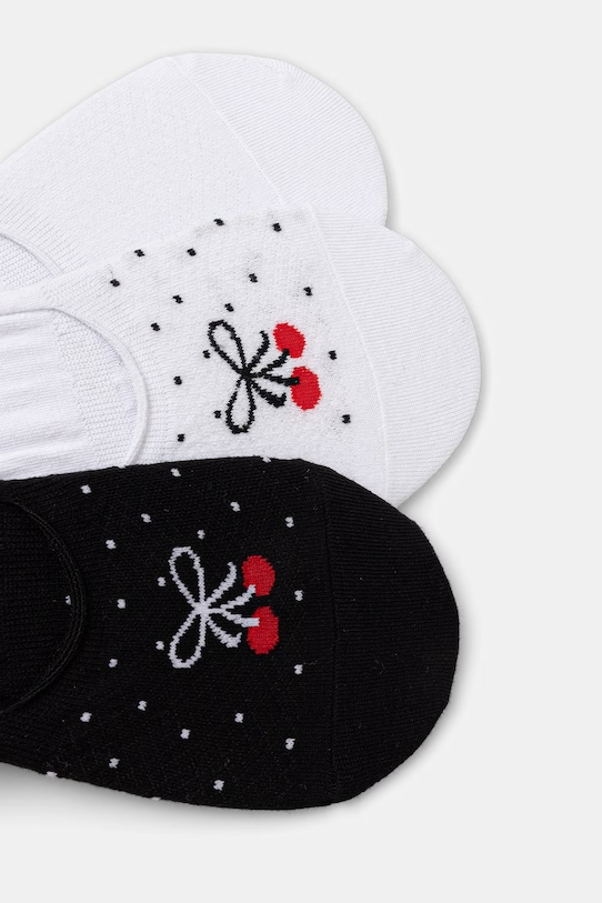 Medicine skarpety stopki damskie 3-pack RS26-LGD522 multicolor RS26