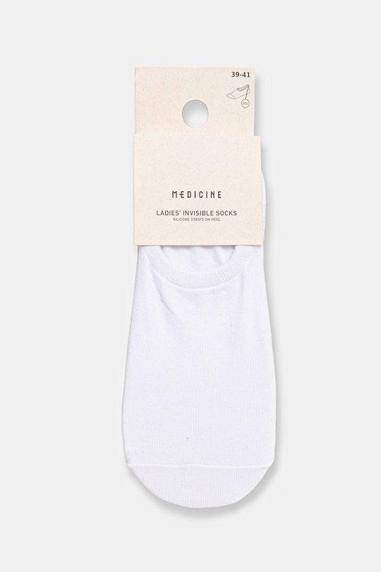 Odzież Skarpety stopki damskie bawełniane gładkie 3-pack RS26-LGD525 multicolor