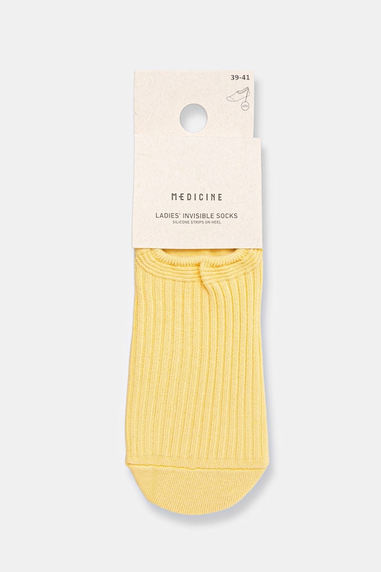 Medicine skarpety stopki damskie bawełniane 3-pack multicolor RS26-LGD529