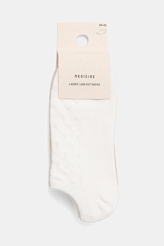 Medicine skarpety stopki damskie bawełniane 3-pack multicolor RS26-LGD532