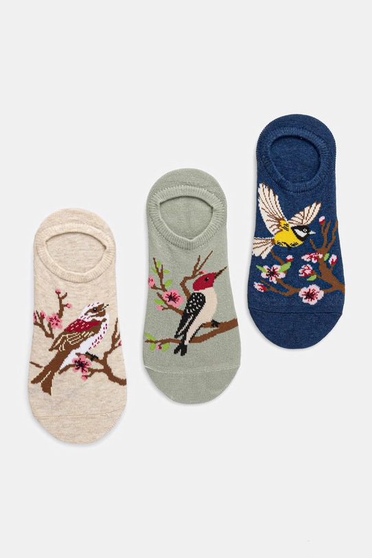 Medicine skarpety stopki damskie 3-pack multicolor RS26-LGD709