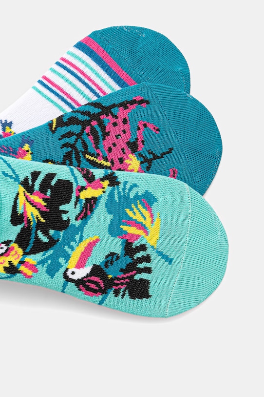 Skarpety damskie z motywem zwierzęcym 3-pack RS26-LGD711 multicolor RS26