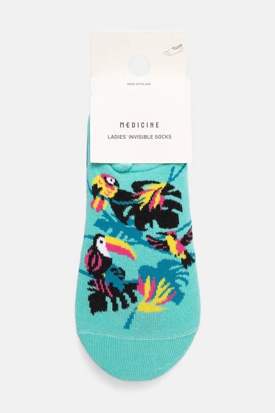 Odzież Skarpety damskie z motywem zwierzęcym 3-pack RS26-LGD711 multicolor