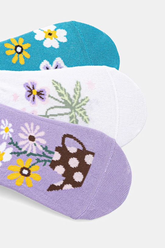 Medicine skarpety stopki damskie 3-pack RS26-LGD721 multicolor RS26