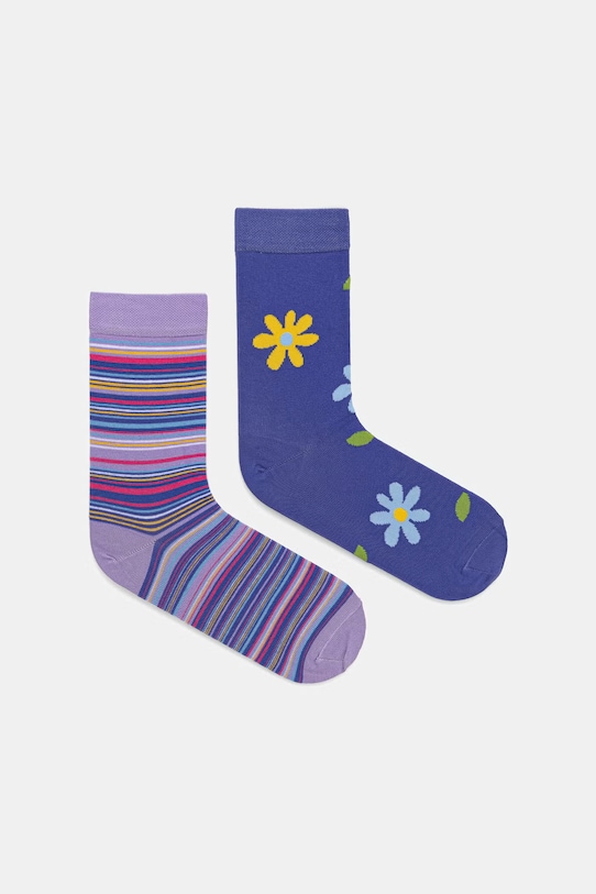 Medicine skarpety damskie bawełniane 2-pack multicolor RS26-LGD804