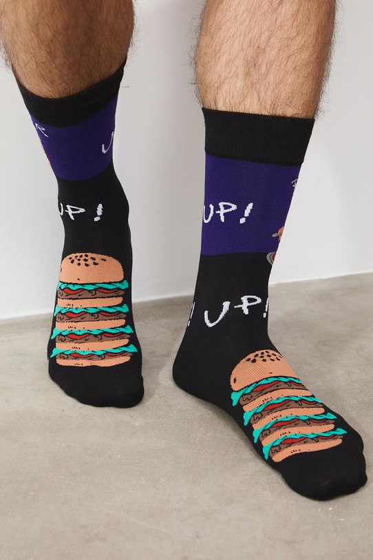 Medicine skarpetki bawełniane 2-pack skarpetki długie multicolor RS26-LGM200