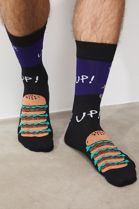 Medicine skarpetki bawełniane 2-pack skarpetki długie multicolor RS26-LGM200