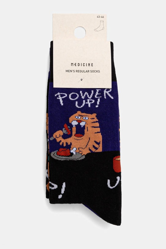 Medicine skarpetki bawełniane 2-pack multicolor RS26-LGM200