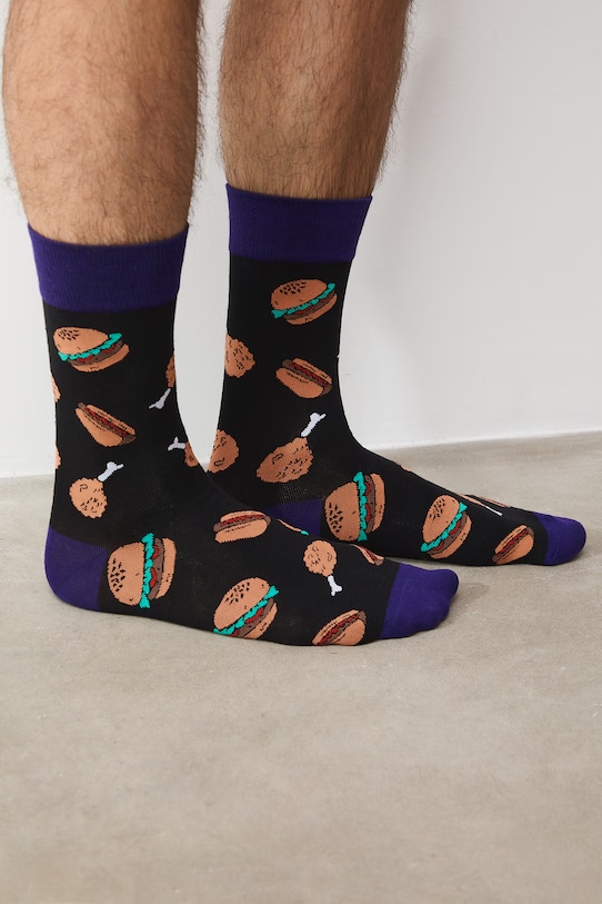 Medicine skarpetki bawełniane 2-pack RS26-LGM200 multicolor