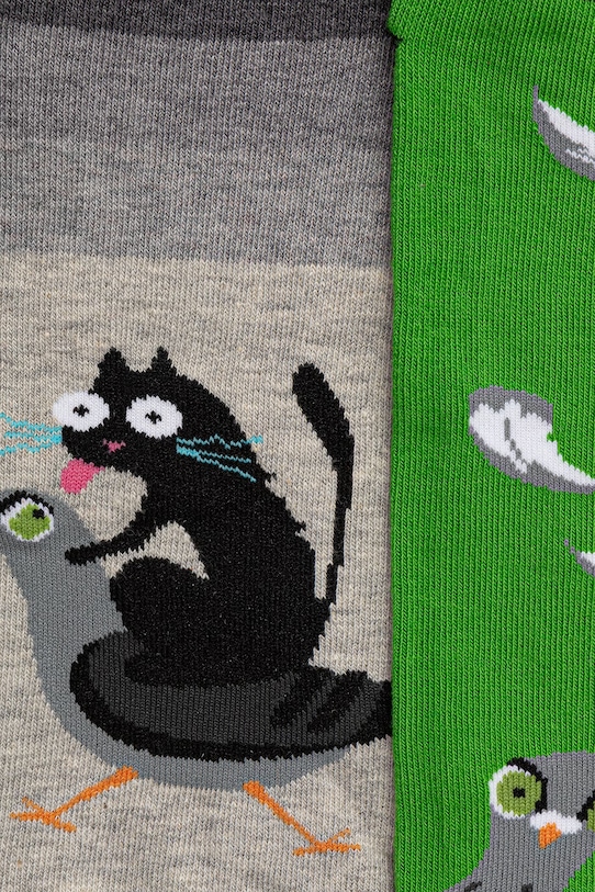 Medicine skarpetki bawełniane 2-pack RS26-LGM204 multicolor RS26