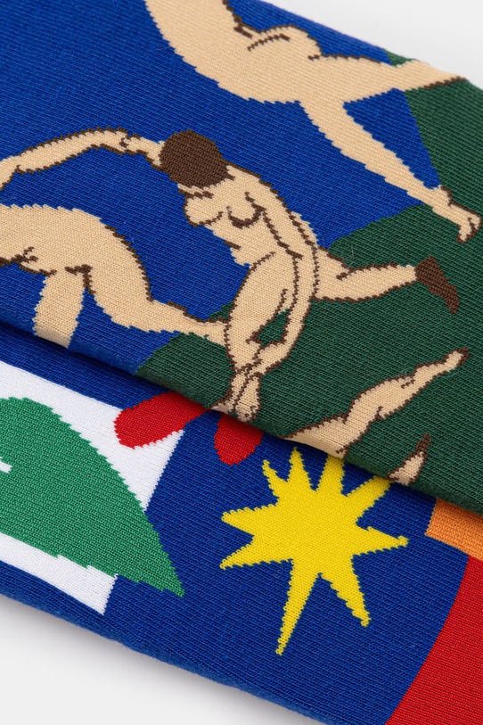 Medicine skarpetki bawełniane 2-pack RS26-LGM250 multicolor RS26