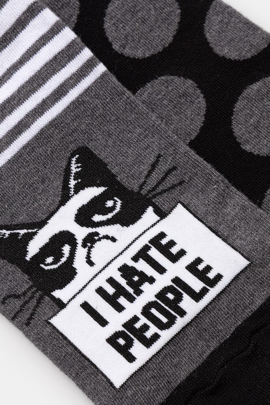 Medicine skarpetki 2-pack RS26-LGM404 szary RS26