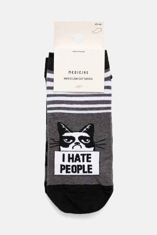 Odzież Medicine skarpetki 2-pack RS26-LGM404 szary