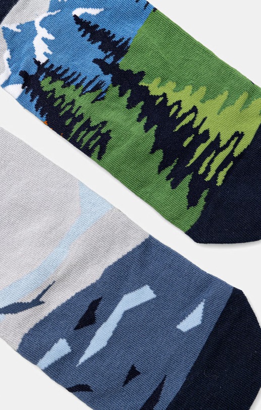 Medicine pamut zokni 2 db RS26-LGM500 többszínű RS26