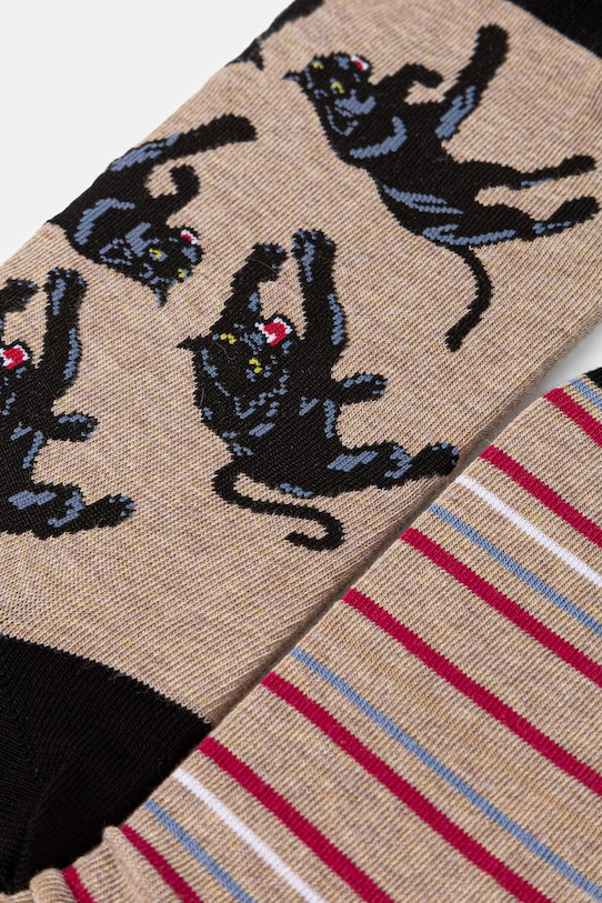 Medicine skarpetki bawełniane 2-pack RS26-LGM503 multicolor RS26