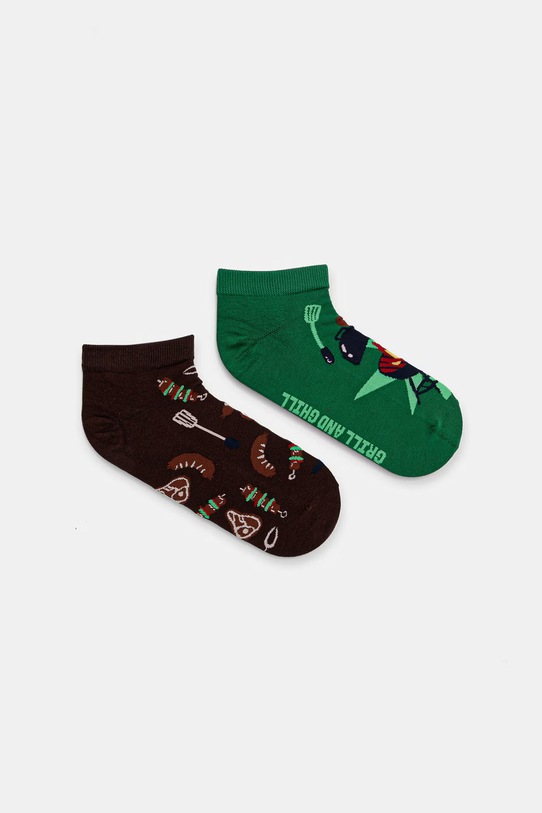 Medicine skarpety męskie bawełniane 2-pack multicolor RS26-LGM504