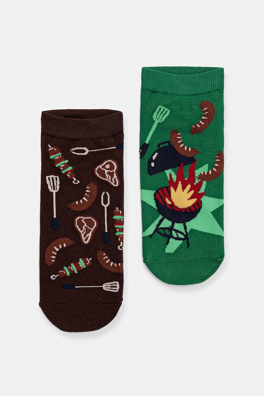 Medicine skarpety męskie bawełniane 2-pack RS26-LGM504 multicolor RS26