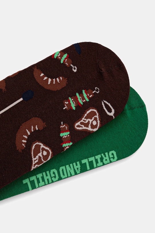 Odzież Medicine skarpety męskie bawełniane 2-pack RS26-LGM504 multicolor