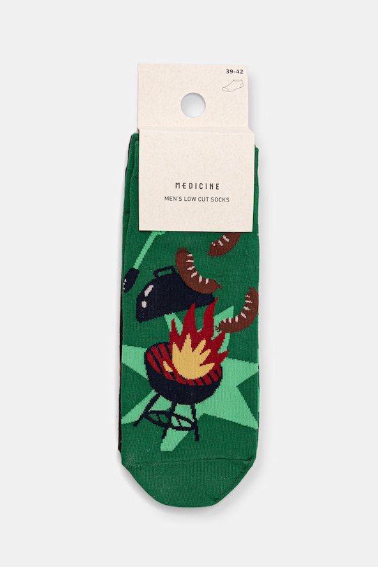 Medicine skarpety męskie bawełniane 2-pack multicolor RS26-LGM504