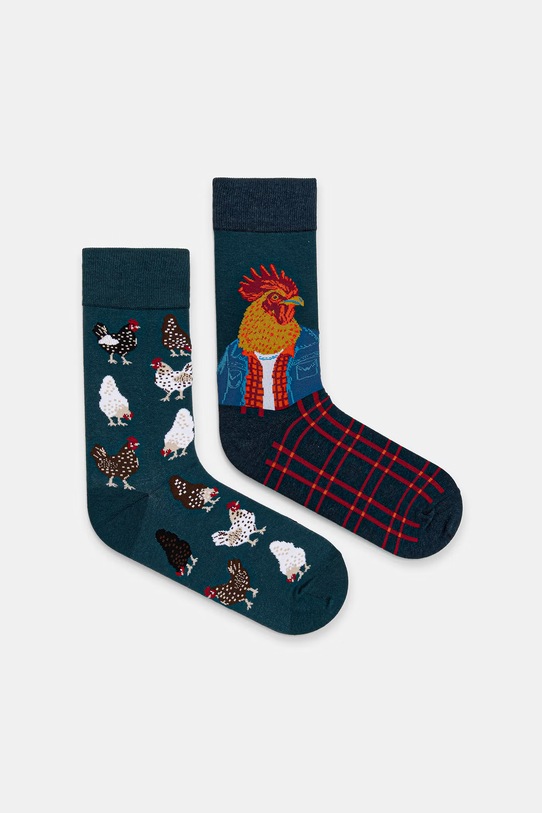 Medicine skarpety męskie 2-pack RS26-LGM516 multicolor RS26