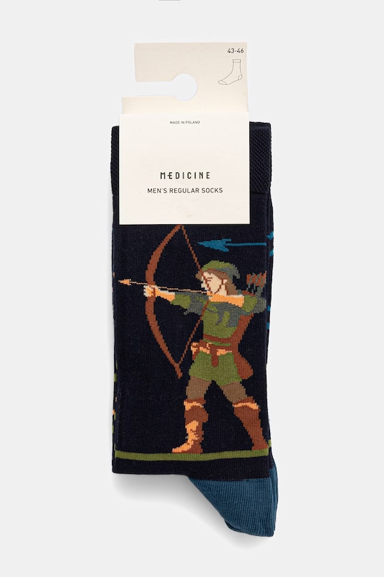 Odzież Medicine skarpetki bawełniane 2-pack RS26-LGM518 multicolor