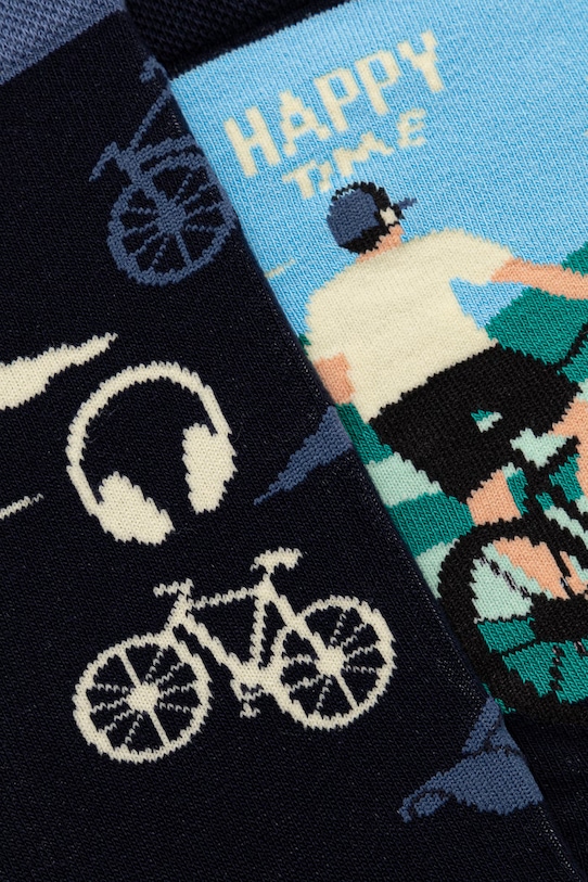 Medicine skarpetki bawełniane 2-pack RS26-LGM520 multicolor RS26