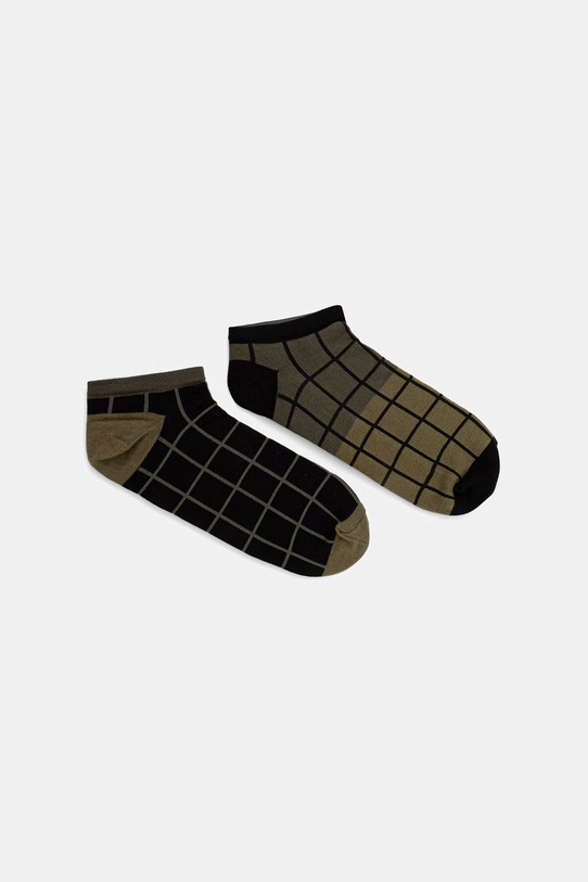 Medicine skarpetki bawełniane 2-pack skarpetki krótkie zielony RS26-LGM526