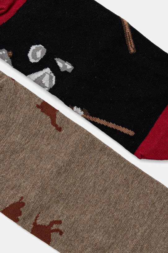 Medicine skarpety męskie bawełniane 2-pack RS26-LGM702 multicolor RS26