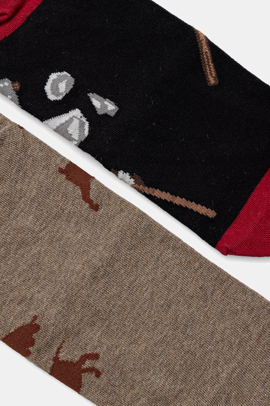 Medicine skarpety męskie bawełniane 2-pack RS26-LGM702 multicolor RS26