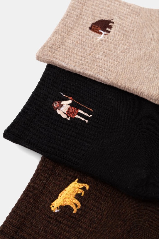 Medicine skarpety męskie bawełniane 3-pack RS26-LGM704 multicolor RS26