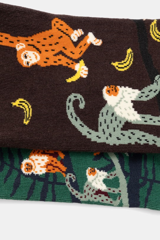 Medicine skarpety męskie bawełniane 2-pack RS26-LGM714 multicolor RS26