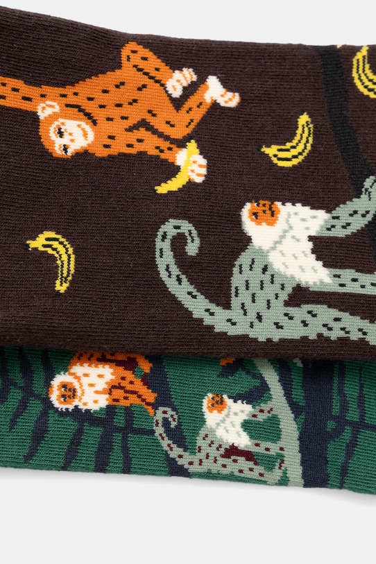 Medicine skarpety męskie bawełniane 2-pack RS26-LGM714 multicolor RS26