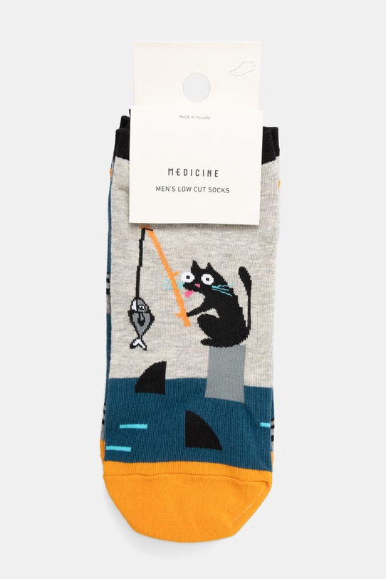 Odzież Medicine skarpety męskie bawełniane 2-pack RS26-LGM715 multicolor