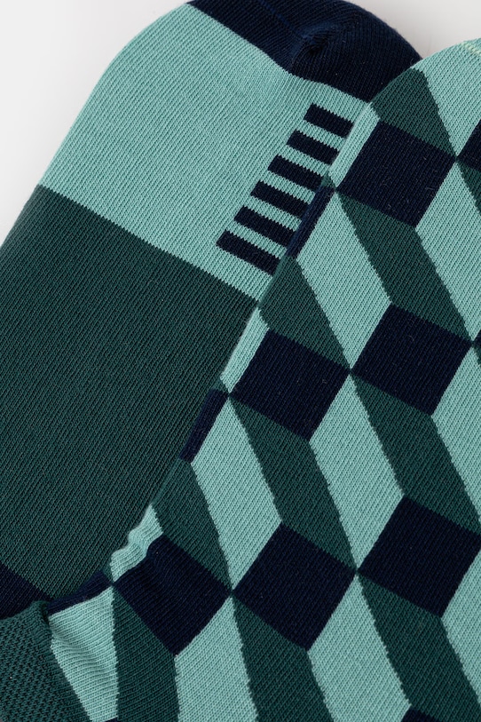 Medicine skarpety męskie bawełniane 2-pack RS26-LGM717 zielony RS26