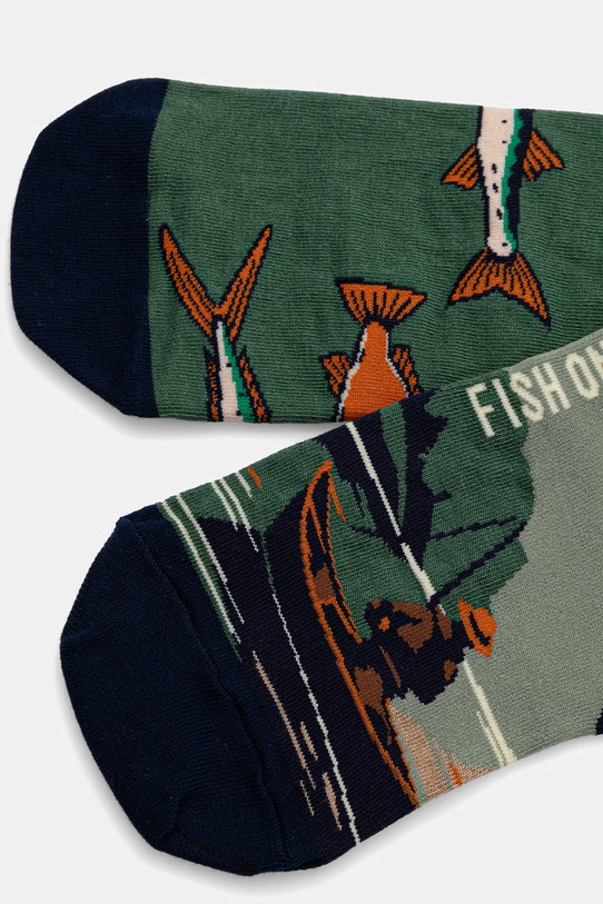 Skarpety 2-pack męskie bawełniane z motywem zwierzęcym RS26-LGM905 multicolor RS26
