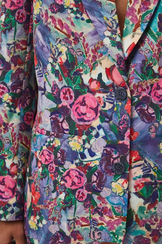 Marynarka damska z kolekcji Eviva L'arte RS26-MKD251 multicolor