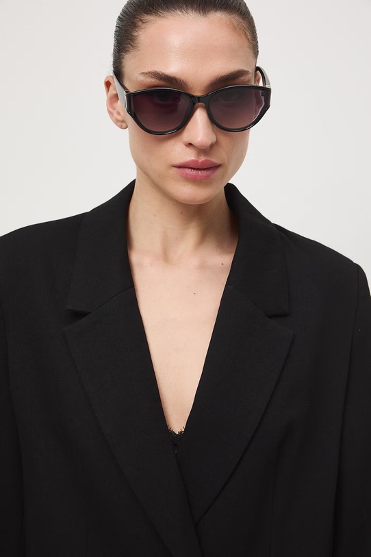 Medicine marynarka dwurzędowa damska RS26-MKD500 czarny