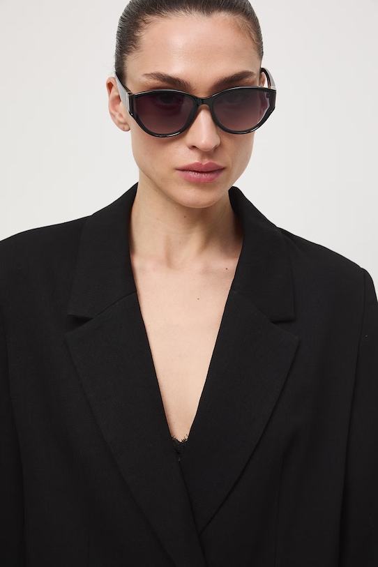 Medicine marynarka dwurzędowa damska RS26-MKD500 czarny