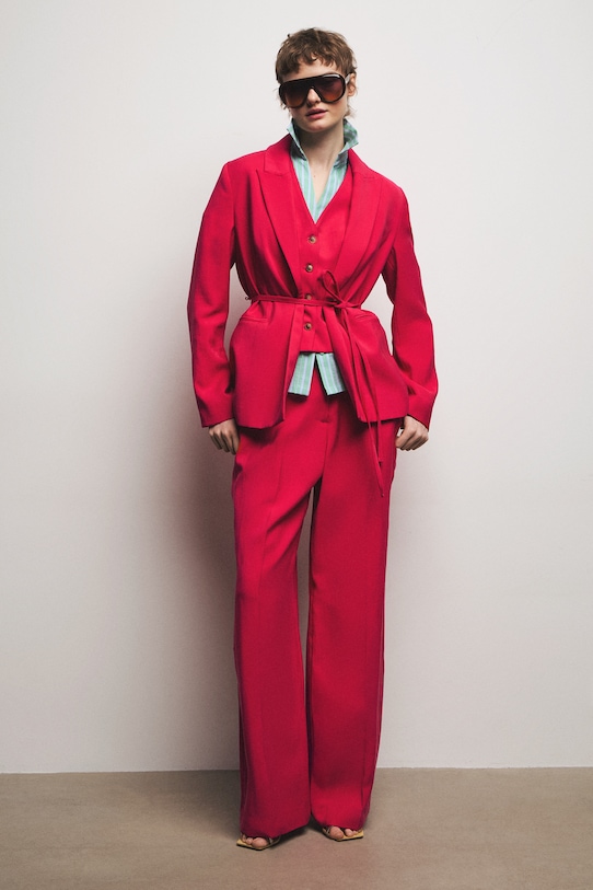 Medicine giacca da donna con viscosa rosa RS26-MKD600