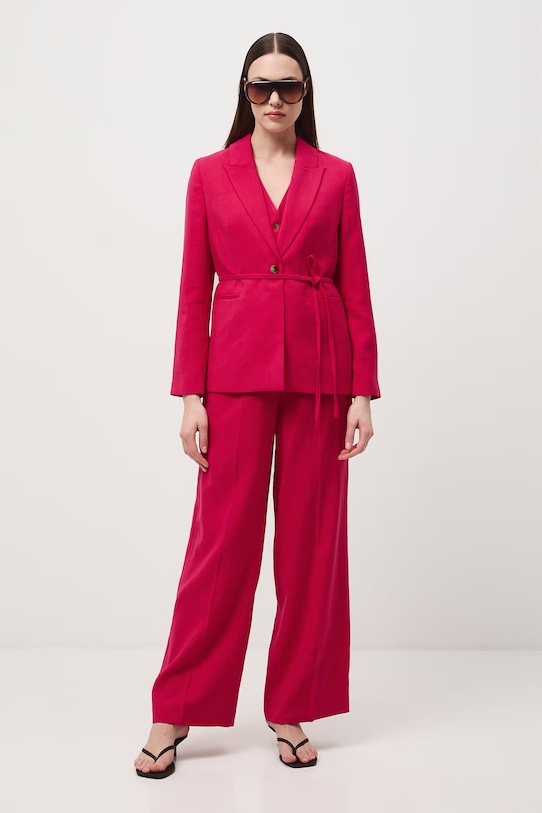 Medicine marynarka damska z wiskozy różowy RS26-MKD600