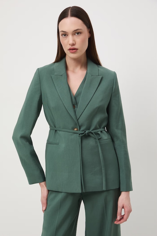 Medicine marynarka damska z wiskozą zielony RS26-MKD600