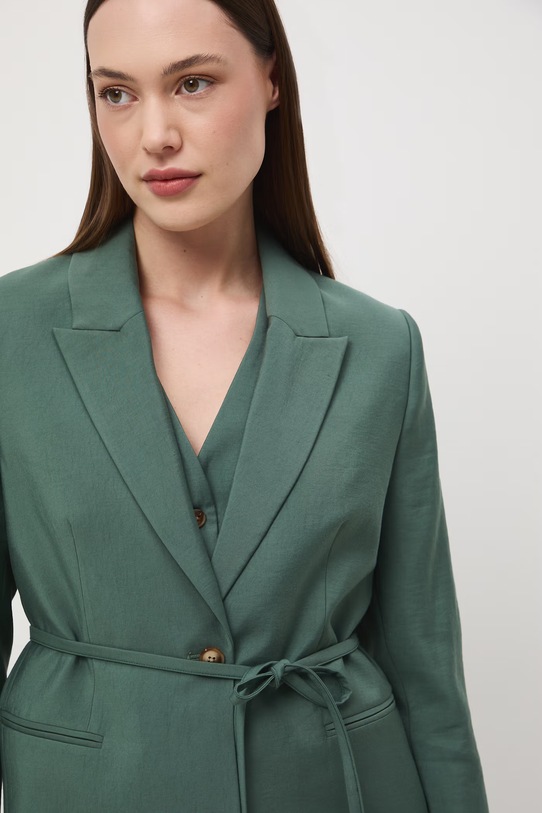 Medicine marynarka damska z wiskozą zielony RS26-MKD600