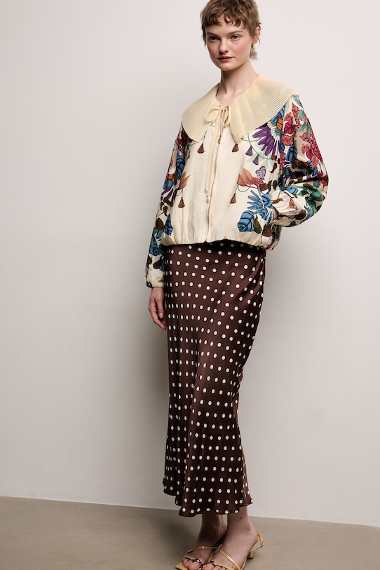 Marynarka damska z wiskozy z kolekcji Ilona Tambor x Medicine RS26-MKD650 multicolor RS26