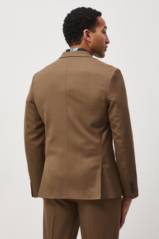 Odzież Medicine marynarka męska wełniana RS26-MKM620 brązowy