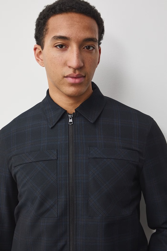 Medicine marynarka męska z wiskozą granatowy RS26-MKM623