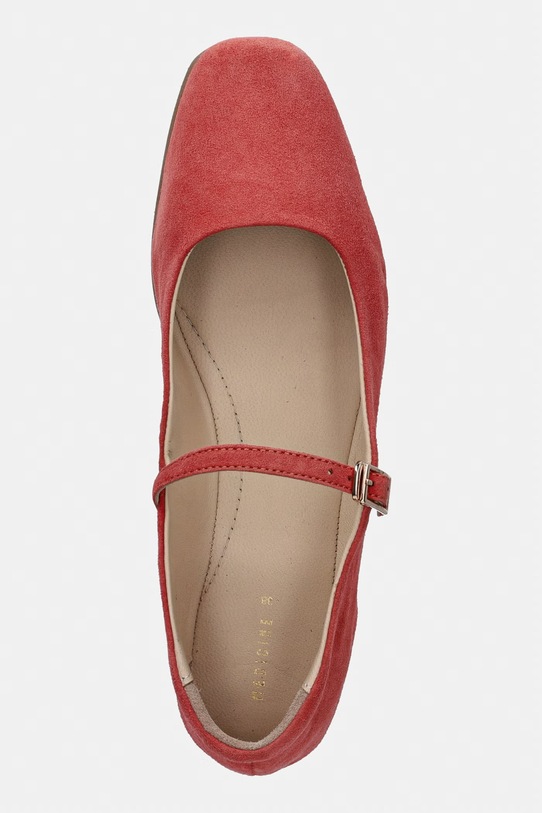 Medicine baleriny zamszowe pomarańczowy RS26-OBD410