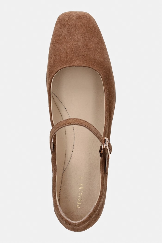 Medicine baleriny zamszowe brązowy RS26-OBD410