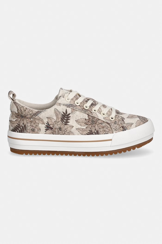 Obuwie Medicine tenisówki damskie bawełniane RS26-OBD504 beżowy