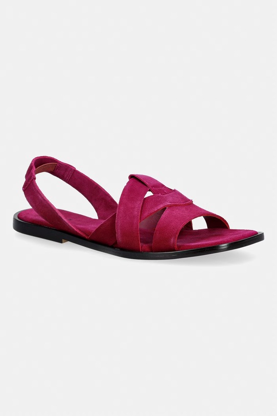 Medicine Σανδάλια Επίπεδο τακούνι Γυναικεία σουέτ ροζ RS26-OBD709