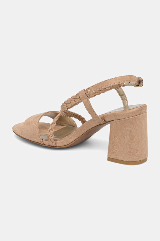 Medicine sandale cu toc bej RS26-OBD719